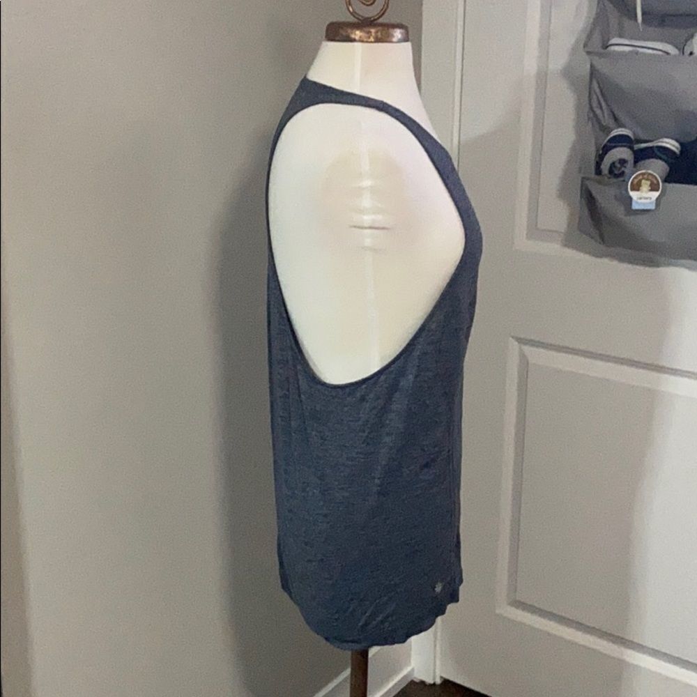 Athleta‎ workout tank top size M in EUC grey - Picture 4 of 7